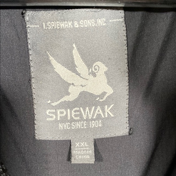 Men's Black Quilted Jacket Coat Full Zip Size XXL - Picture 5 of 10